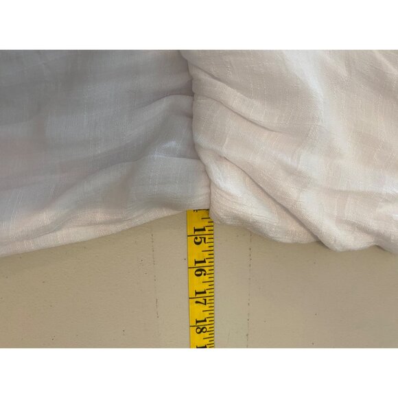 iZ Byer White Maxi Dress With Ruffle Front Straps XL - Picture 12 of 14